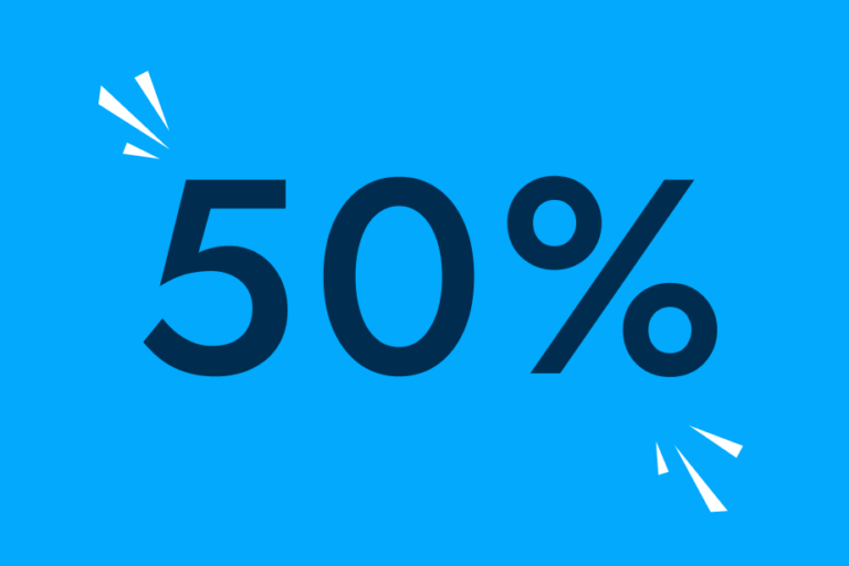 50 %